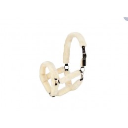 Headcollar, Fleece, Cream,...
