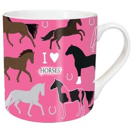 Mug - Chunky, Love Horses