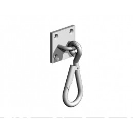 Spring Clip with Wall Plate